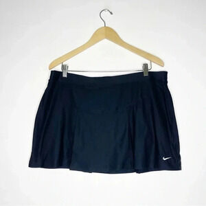 Nike Black Tennis Skirt Skort Size Large